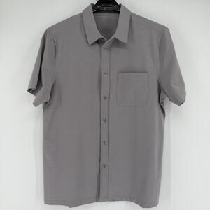 Vuori Gray Casual Button Down Shirt